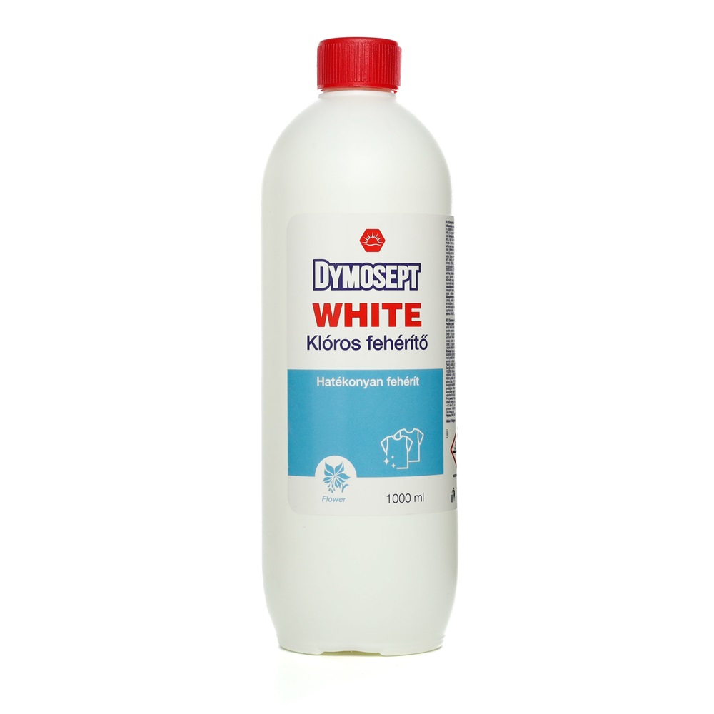 Folttisztító 1 liter klóros Dymosept White virág
