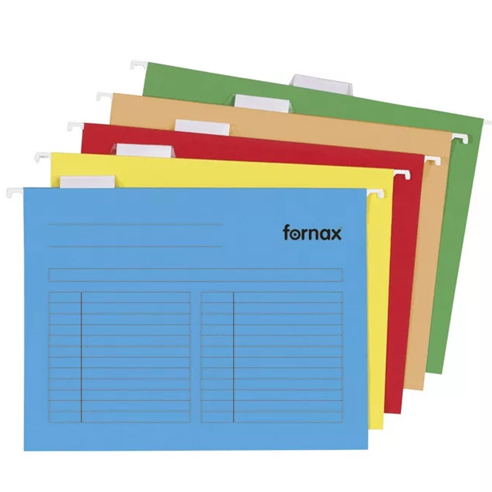 Függőmappa A4, karton oldalzárt Fornax 33-V zöld - Image 2