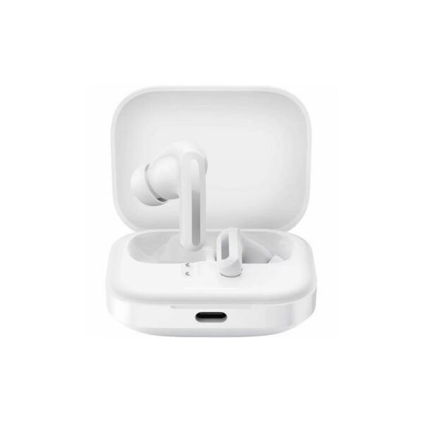 Fülhallgató bluetooth XIAOMI BUDS 5 SZTEREO (v5.4, TWS, mikrofon, aktív zajszűrő, IP54 + töltőtok) fehér