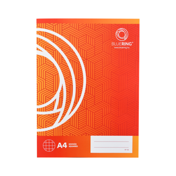 Füzet iskolai A4, 32lap, kockás 87-32 Bluering®
