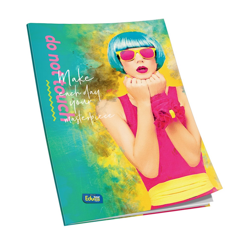 Füzet A4, 52lap, sima 60 g. papír, Educa - Image 3