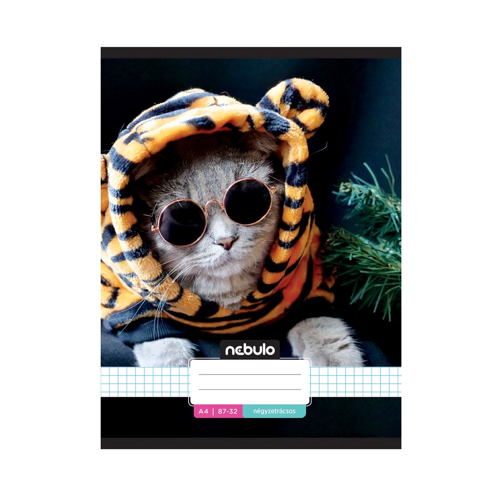 Füzet, A4, kockás, 87-32, L-Design minták, 12 db/csomag Nebulo - Image 9