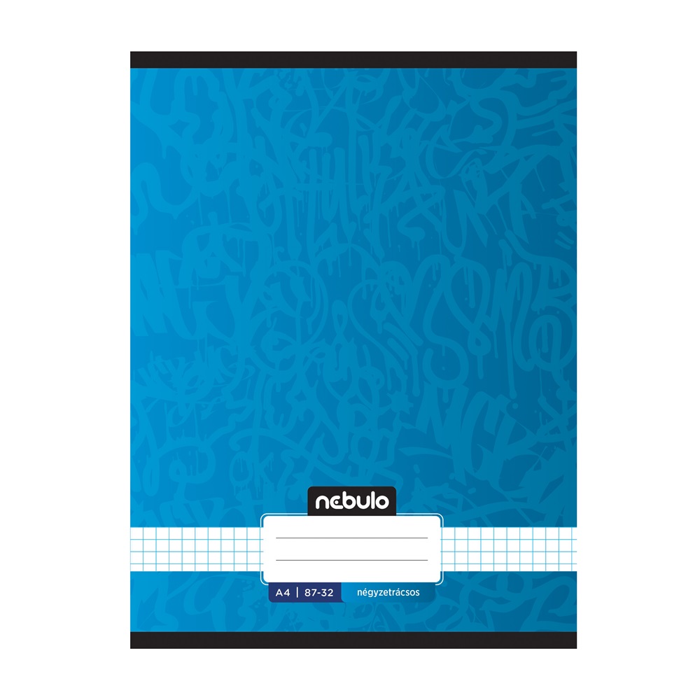 Füzet, A4, kockás, 87-32, Xtreme minták, 12 db/csomag Nebulo - Image 11