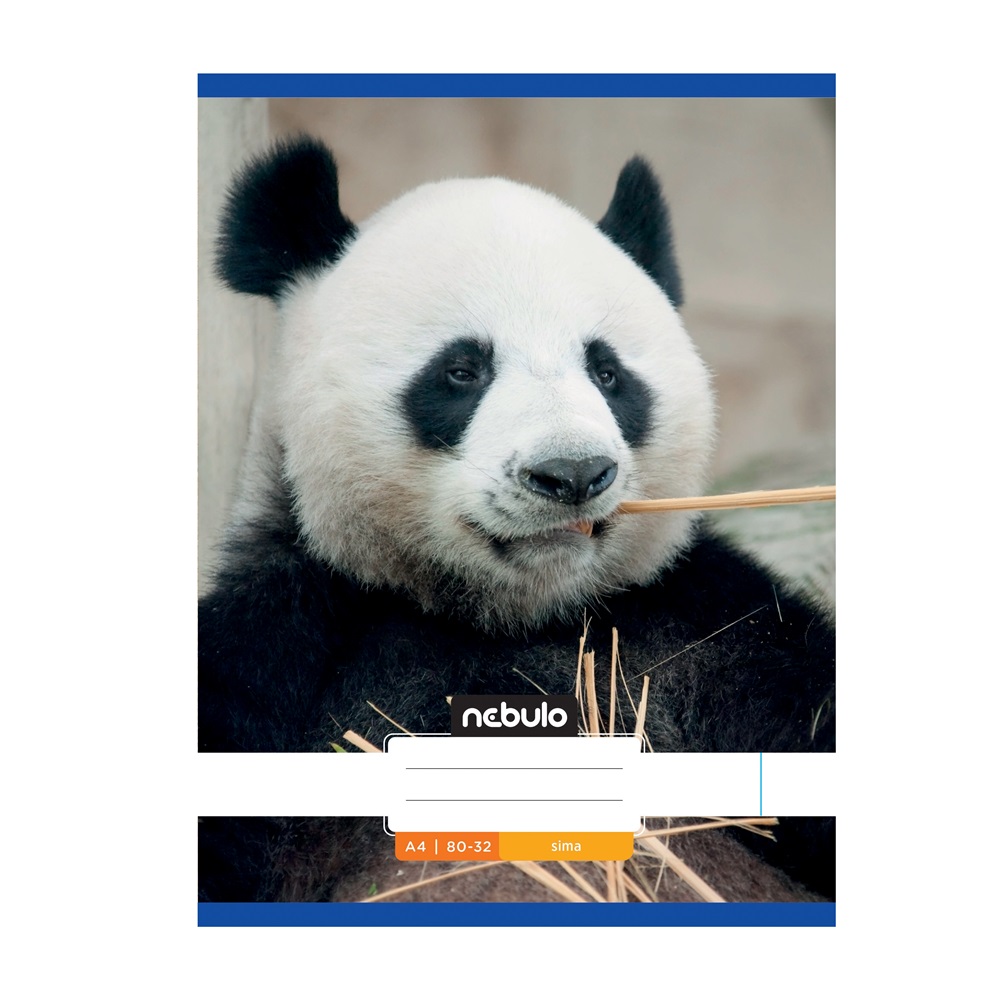 Füzet, A4, sima, 80-32, Állatos minták, 12 db/csomag Nebulo - Image 4