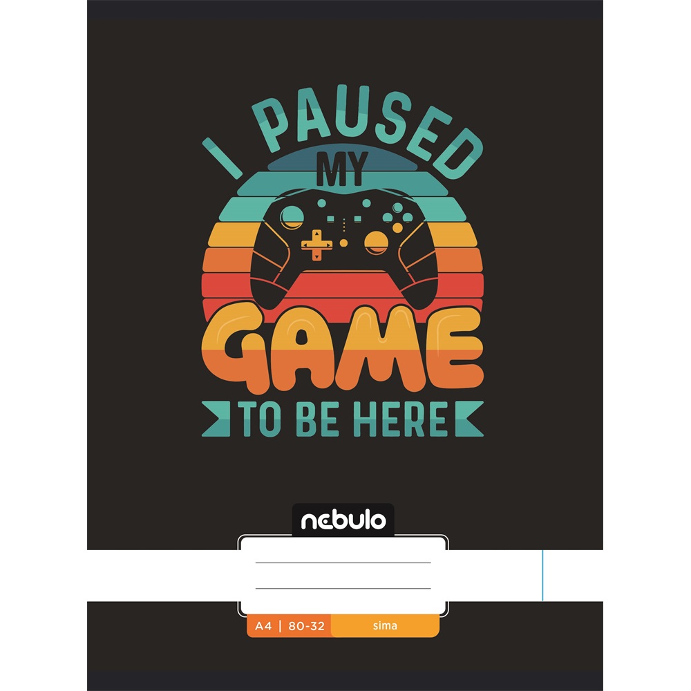 Füzet, A4, sima, 80-32, Xtreme minták, 12 db/csomag Nebulo - Image 4