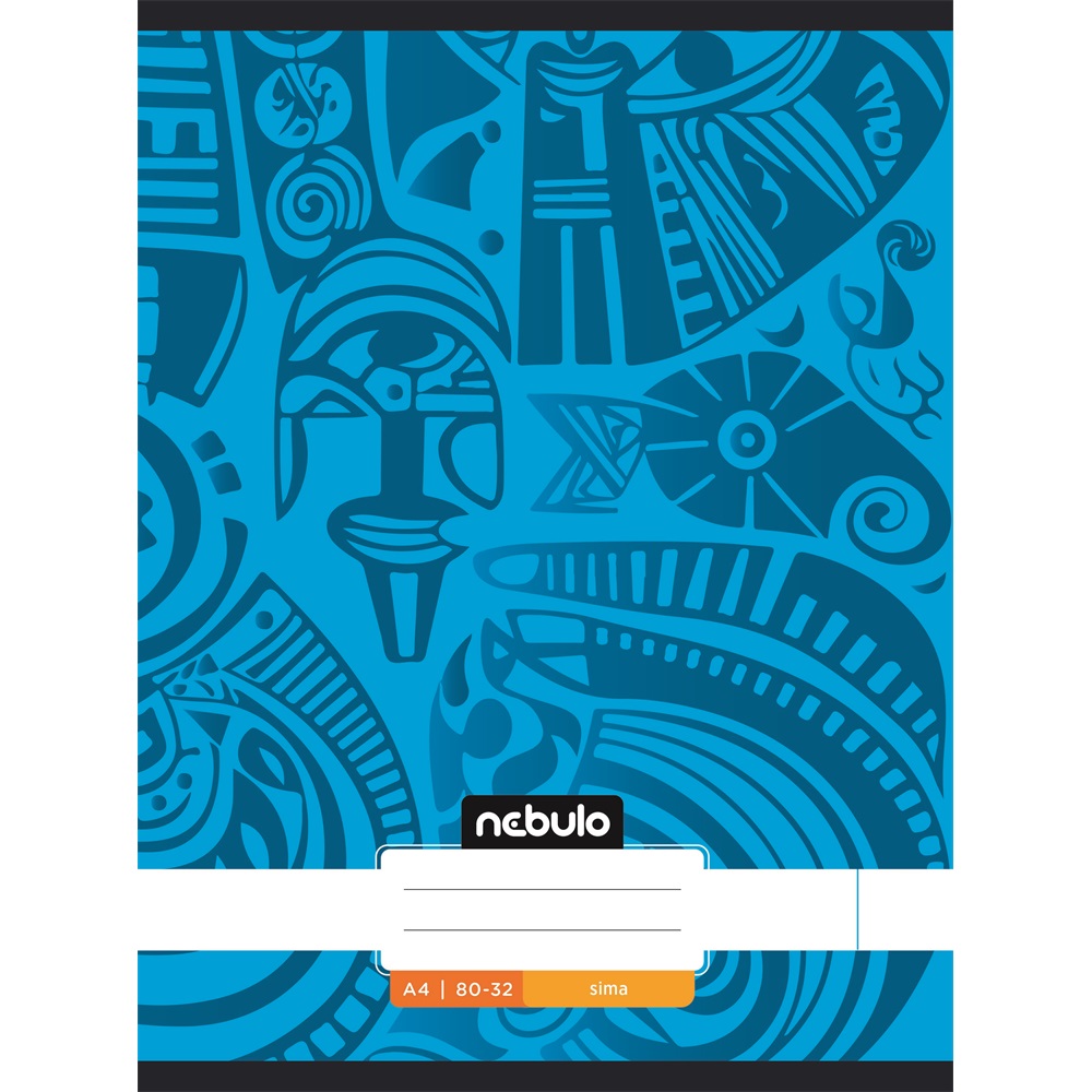 Füzet, A4, sima, 80-32, Xtreme minták, 12 db/csomag Nebulo - Image 9