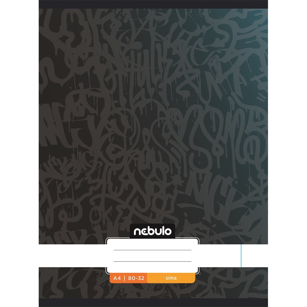 Füzet, A4, sima, 80-32, Xtreme minták, 12 db/csomag Nebulo - Image 10