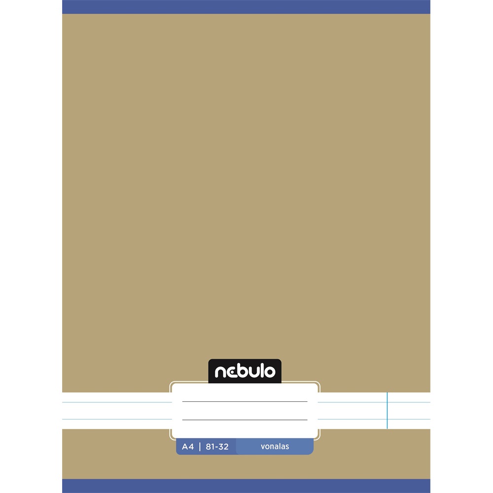 Füzet, A4, vonalas, 81-32, Monochrome és Gradient minták II., 12 db/csomag Nebulo - Image 4