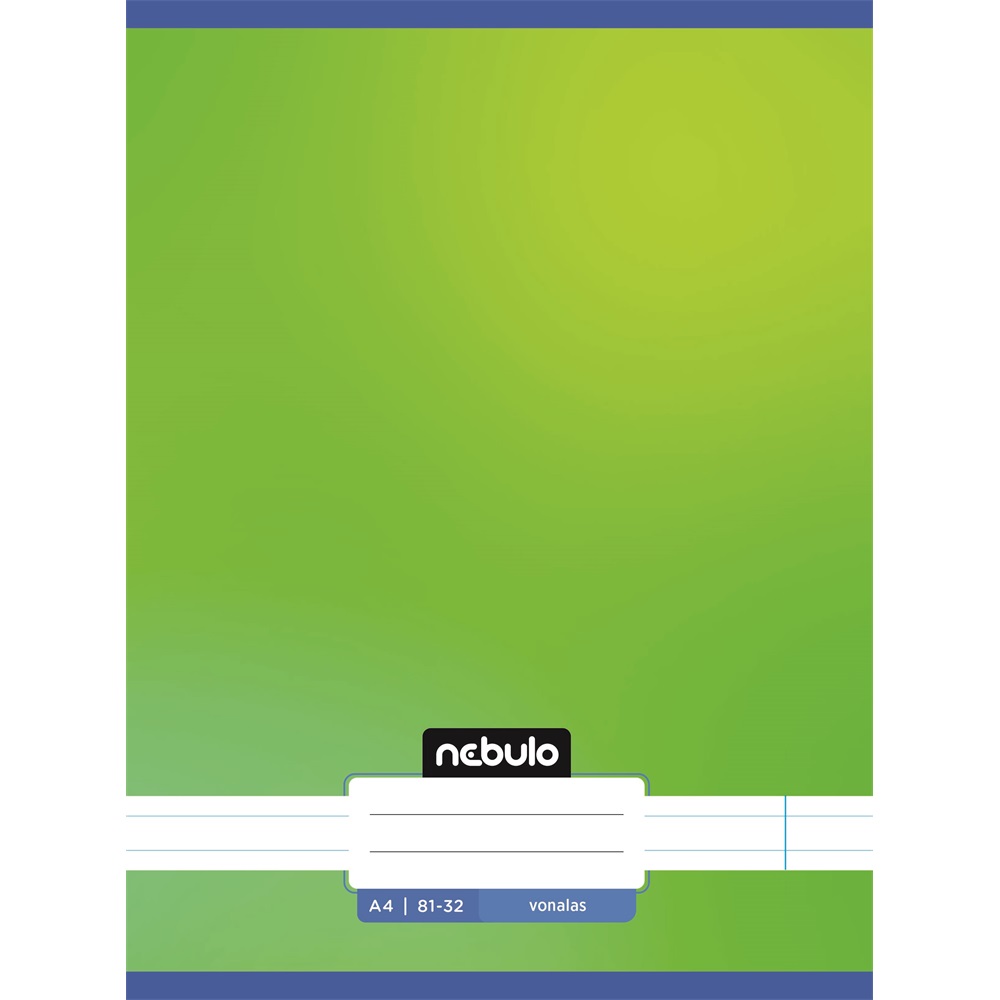 Füzet, A4, vonalas, 81-32, Monochrome és Gradient minták II., 12 db/csomag Nebulo - Image 6