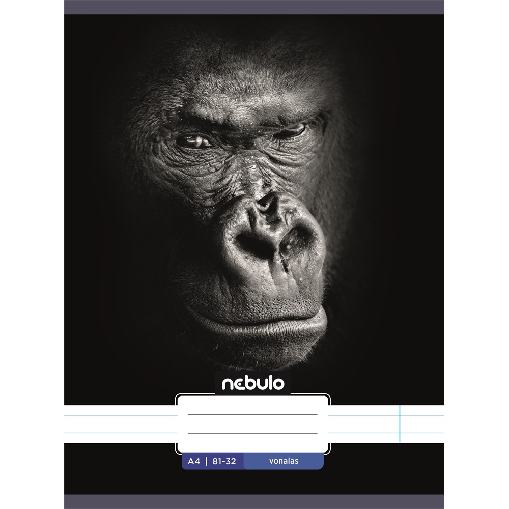 Füzet, A4, vonalas, 81-32, Állatos minták, 12 db/csomag Nebulo - Image 3