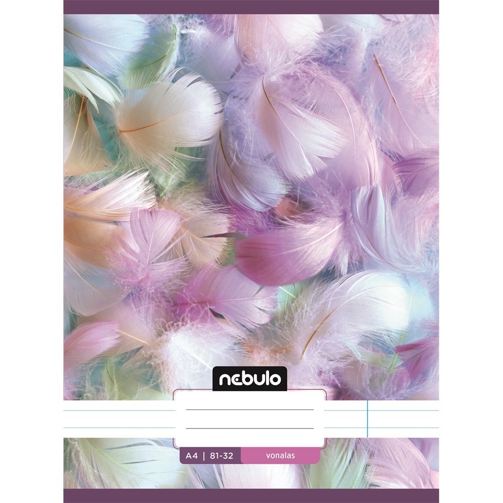 Füzet, A4, vonalas 81-32, L-Design minták, 12 db/csomag Nebulo - Image 11