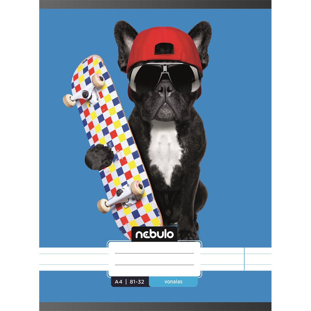 Füzet, A4, vonalas, 81-32, Xtreme minták, 12 db/csomag Nebulo - Image 2