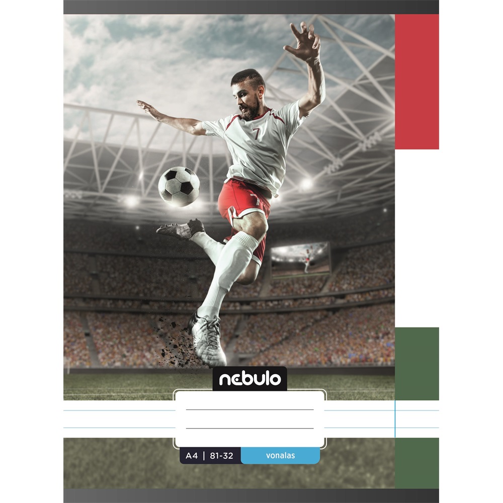 Füzet, A4, vonalas, 81-32, Xtreme minták, 12 db/csomag Nebulo - Image 4