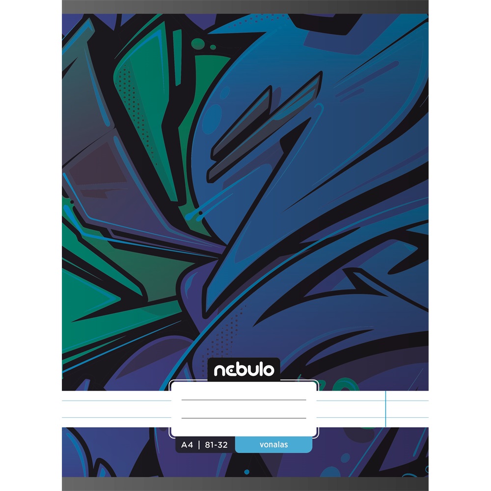 Füzet, A4, vonalas, 81-32, Xtreme minták, 12 db/csomag Nebulo - Image 7