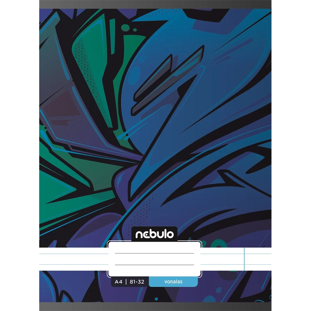 Füzet, A4, vonalas, 81-32, Xtreme minták, 12 db/csomag Nebulo - Image 7