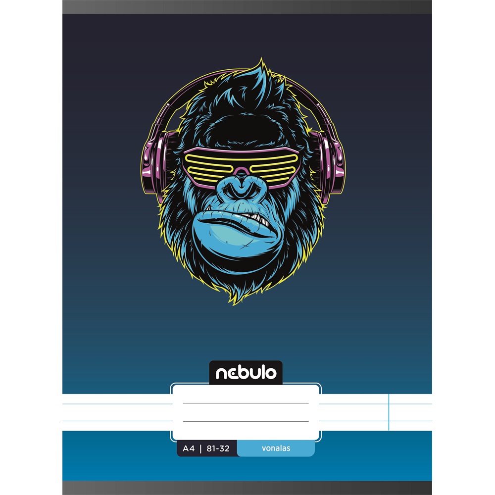 Füzet, A4, vonalas, 81-32, Xtreme minták, 12 db/csomag Nebulo - Image 8