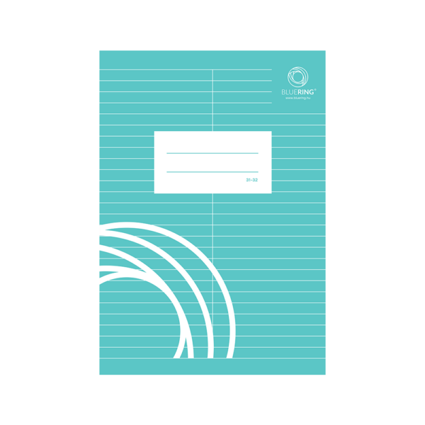 Füzet iskolai A5, 32lap, szótár 31-32 Bluering®