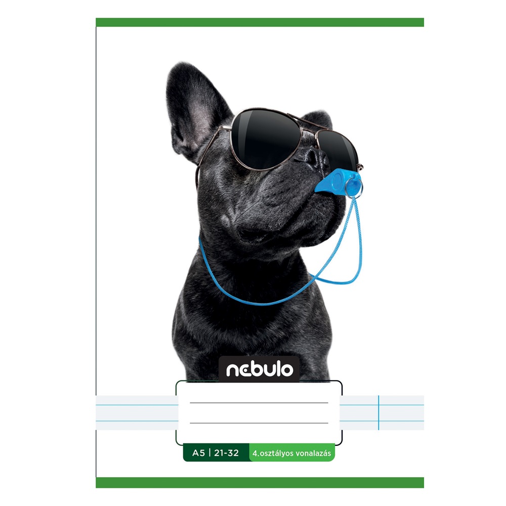 Füzet, A5, 4. osztályos vonalas, 21-32, Vagány minták, II., 16 db/csomag Nebulo - Image 7