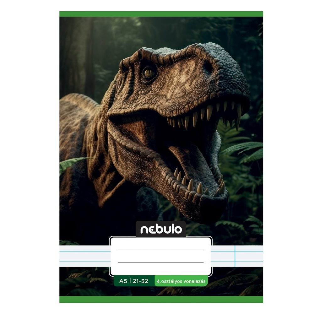 Füzet, A5, 4. osztályos vonalas, 21-32, Vagány minták, II., 16 db/csomag Nebulo - Image 8
