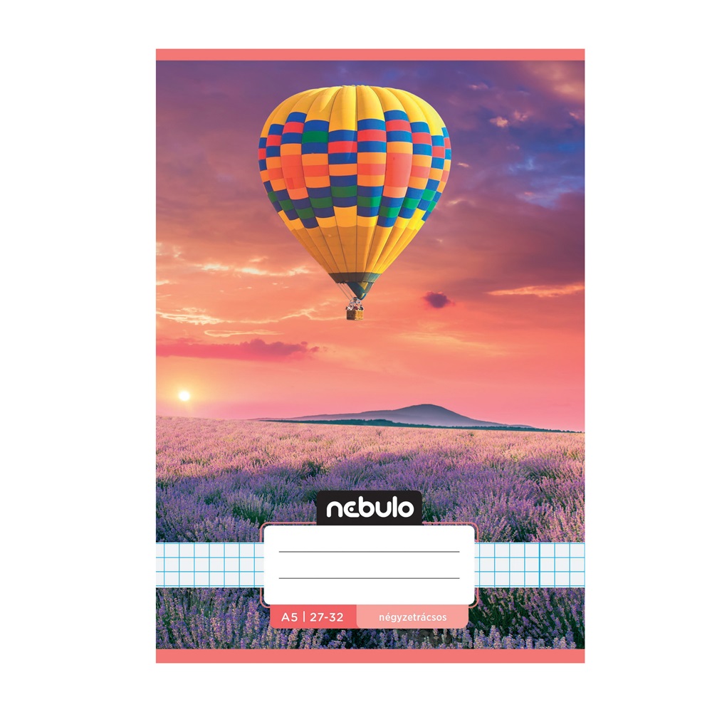 Füzet, A5, kockás, 27-32, Cuki minták, 16 db/csomag Nebulo - Image 5