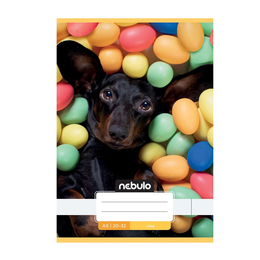 Füzet, A5, sima, 20-32, Cuki minták, 16 db/csomag Nebulo - Image 6