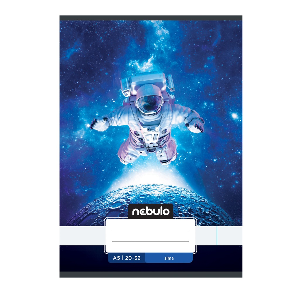 Füzet, A5, sima, 20-32, Vagány minták, 16 db/csomag Nebulo - Image 8