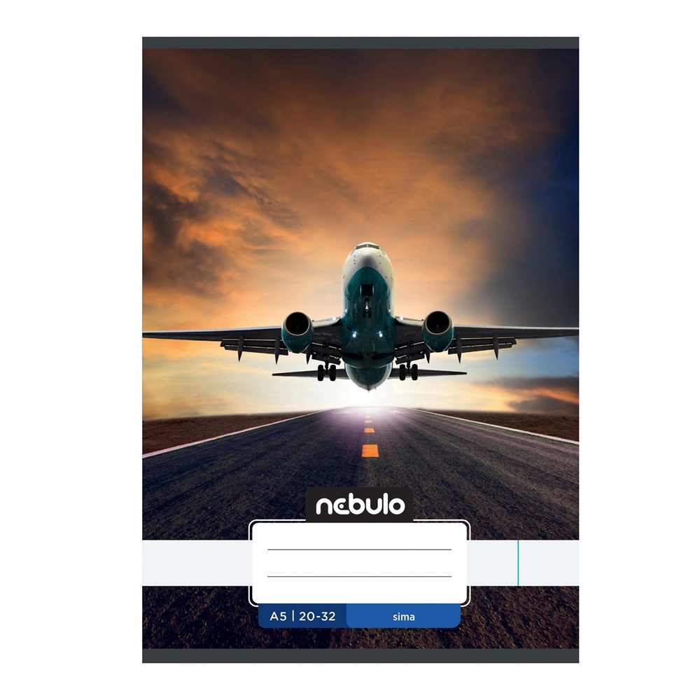 Füzet, A5, sima, 20-32, Vagány minták, 16 db/csomag Nebulo - Image 7