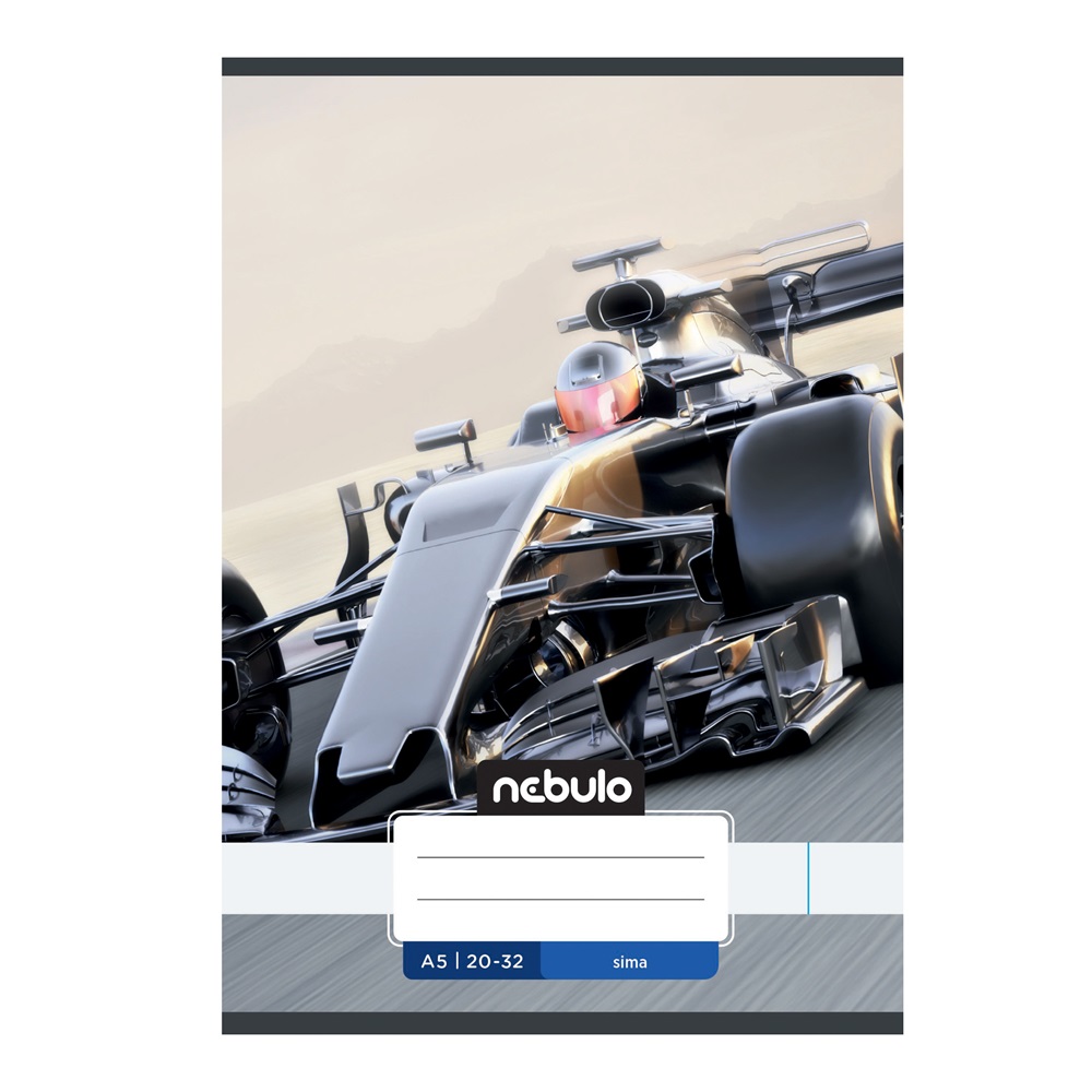 Füzet, A5, sima, 20-32, Vagány minták, 16 db/csomag Nebulo - Image 6