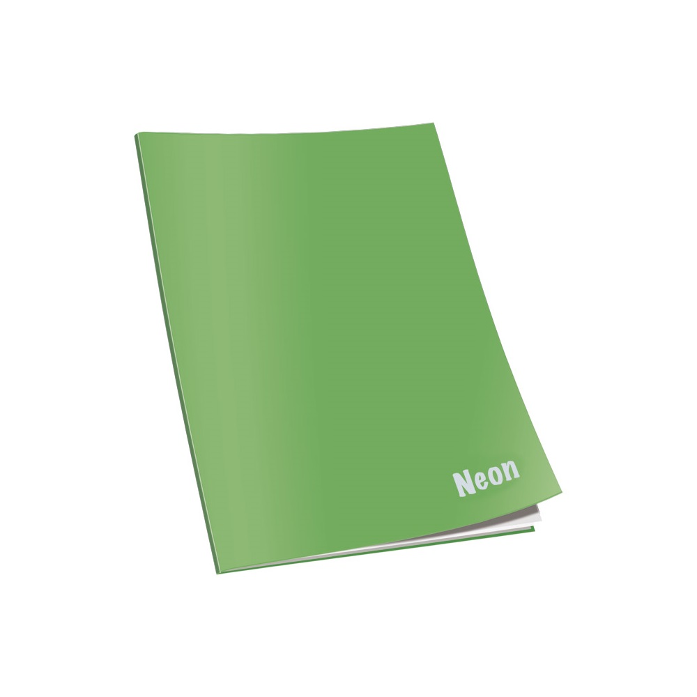 Füzet A4, 40+2lap, kockás 80g. Connect neon lakk borító, - Image 4