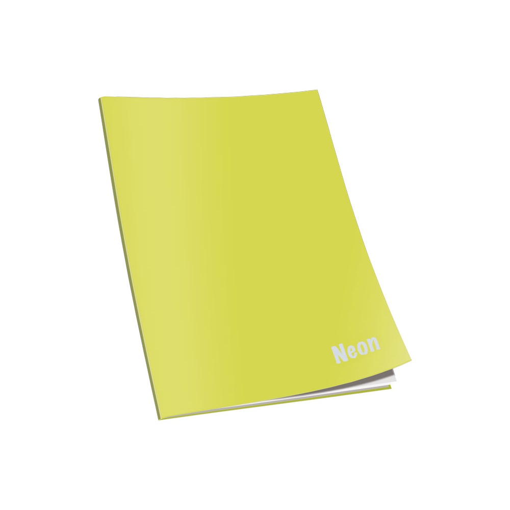 Füzet A4, 40+2lap, vonalas 80g. Connect neon lakk borító - Image 4