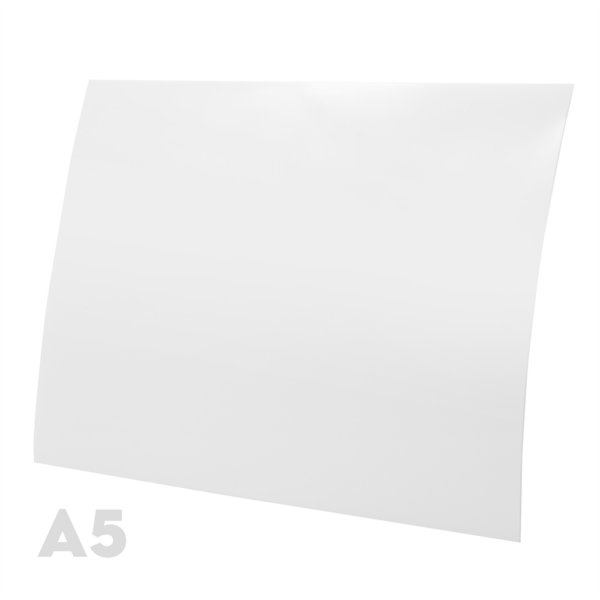 Füzetalátét A5, műanyag Bluering