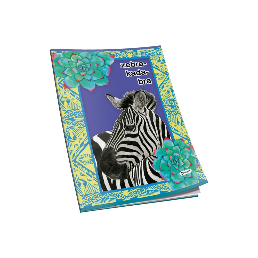 Füzet A5, 40lap, kockás 80g. papír, glitteres Connect - Image 11