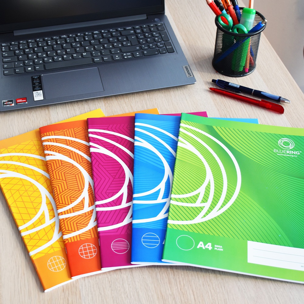 Füzet iskolai A4, 32lap, kockás 87-32 Bluering® - Image 8