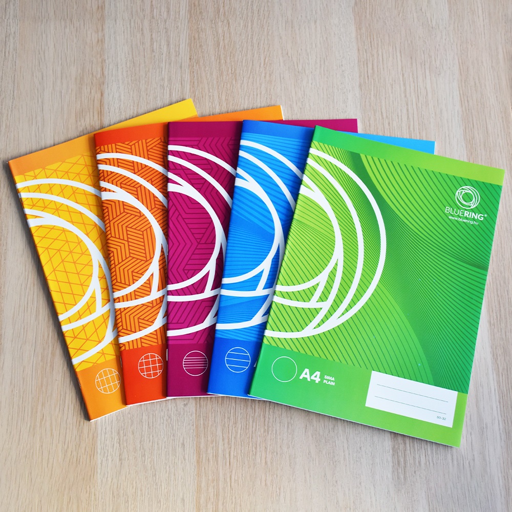 Füzet iskolai A4, 32lap, vonalas 81-32 Bluering® - Image 7