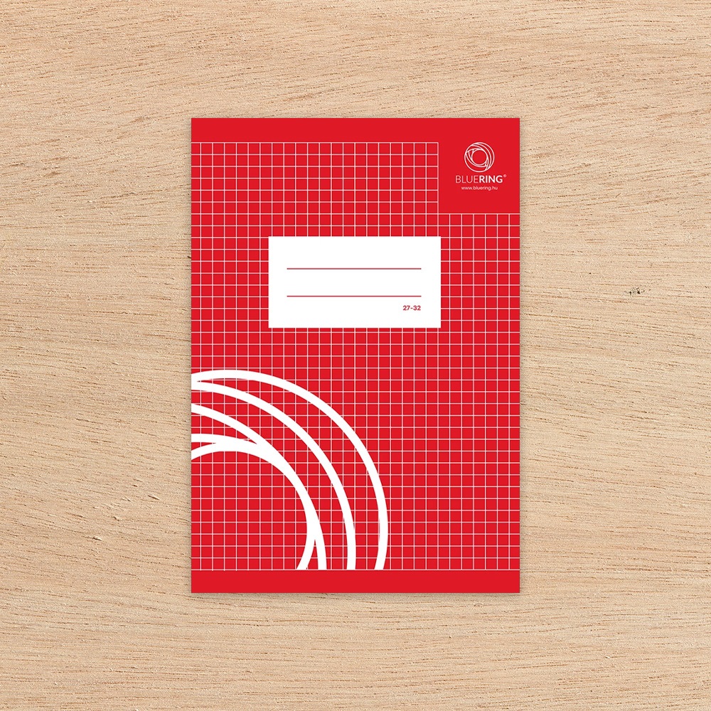 Füzet iskolai A5, 32lap, kockás 27-32 Bluering® - Image 2