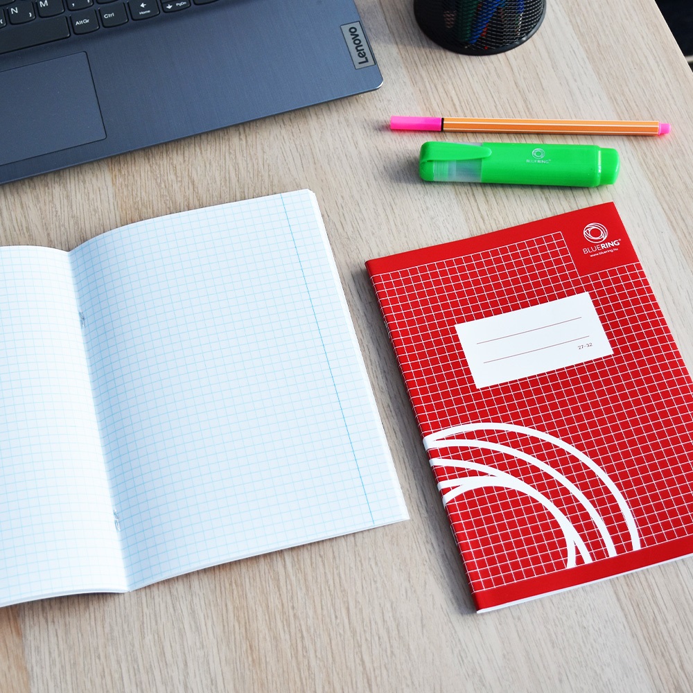 Füzet iskolai A5, 32lap, kockás 27-32 Bluering® - Image 4