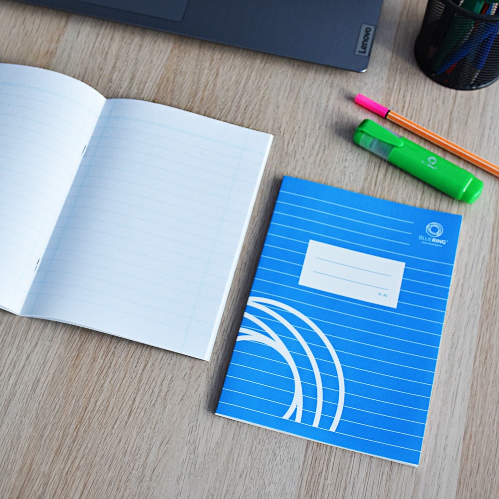 Füzet iskolai A5, 32lap, vonalas 12-32 3.osztályos Bluering® - Image 4