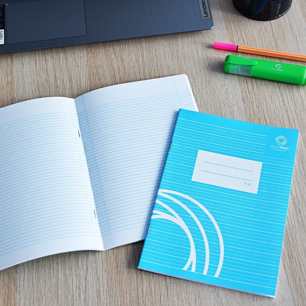 Füzet iskolai A5, 32lap, vonalas 14-32 1.osztályos Bluering® - Image 4