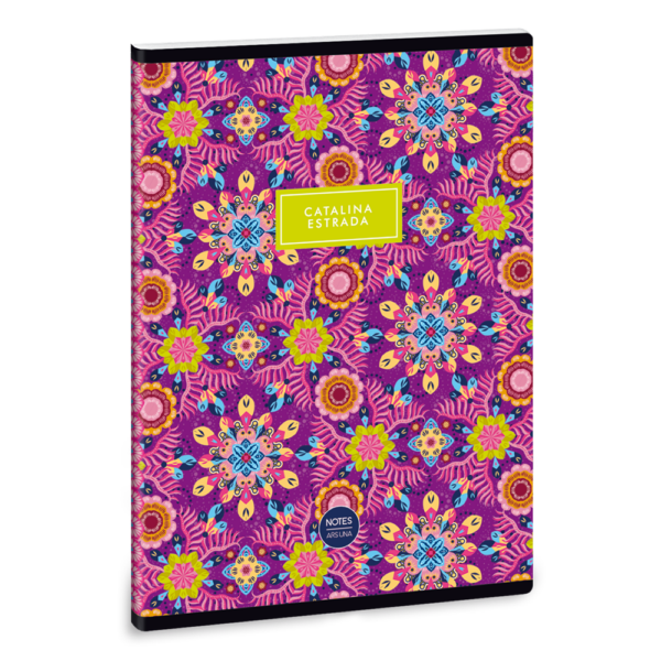 Füzet iskolai A5, 40lap, kockás Ars Una CATALINA (5098) 21 10db/csomag