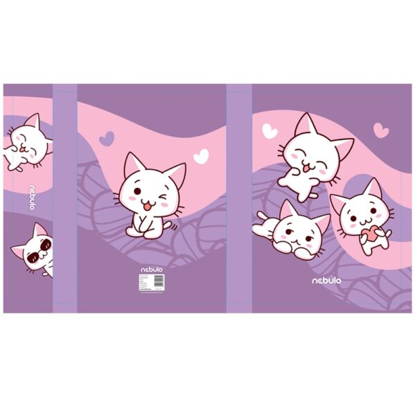 Füzetbox, A4, Cica, Nebulo