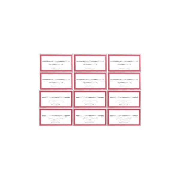 Füzetcímke ZÁTONYI 12db-os egyszínű 20 ív/csomag