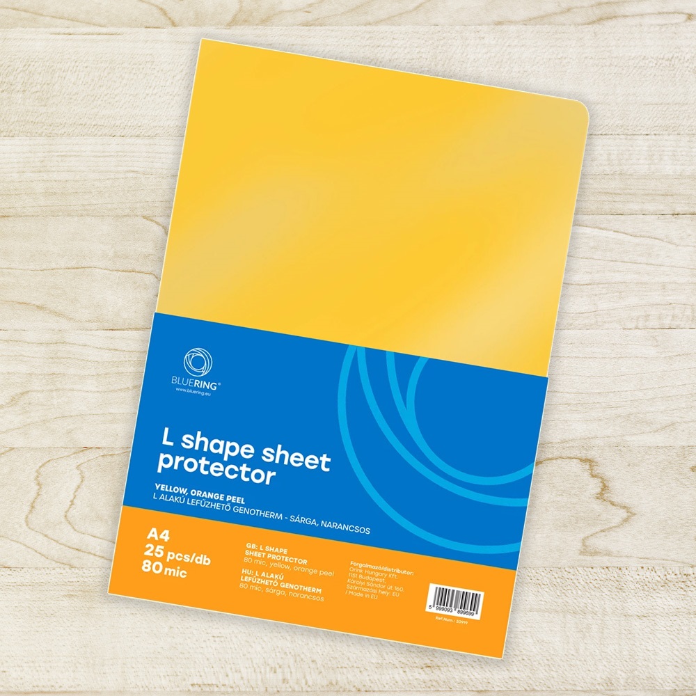 Genotherm `L` A4, 80 micron sárga 25 db/csomag, Bluering®, - Image 2