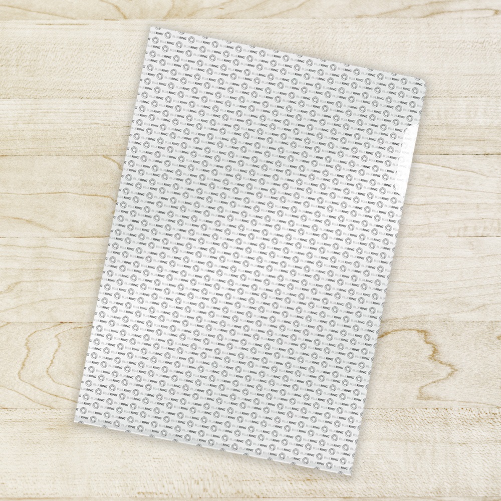 Genotherm L A4, 85 micron narancsos, adatvédelmi mintával Bluering® - Image 2