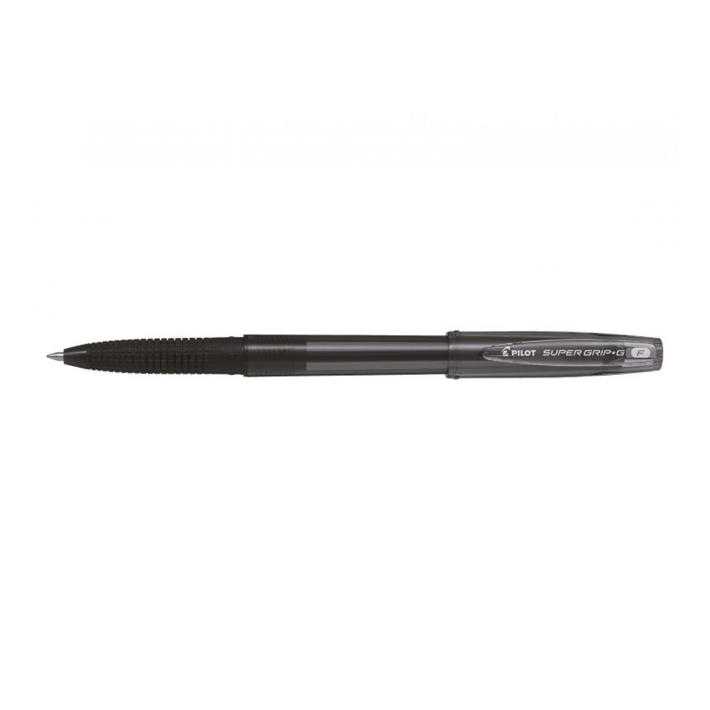 Golyóstoll 0,7 kupakos F Super Grip G Pilot, írásszín fekete