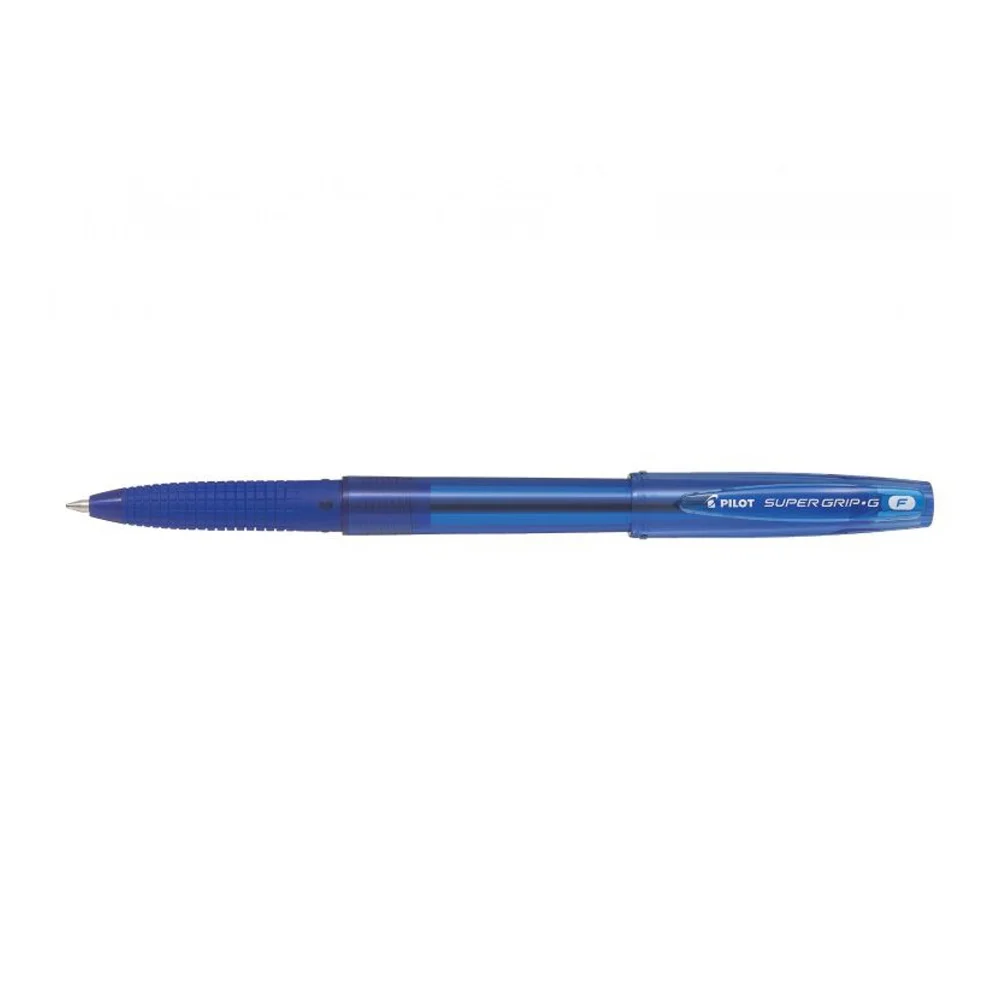 Golyóstoll 0,7 kupakos F Super Grip G Pilot, írásszín kék