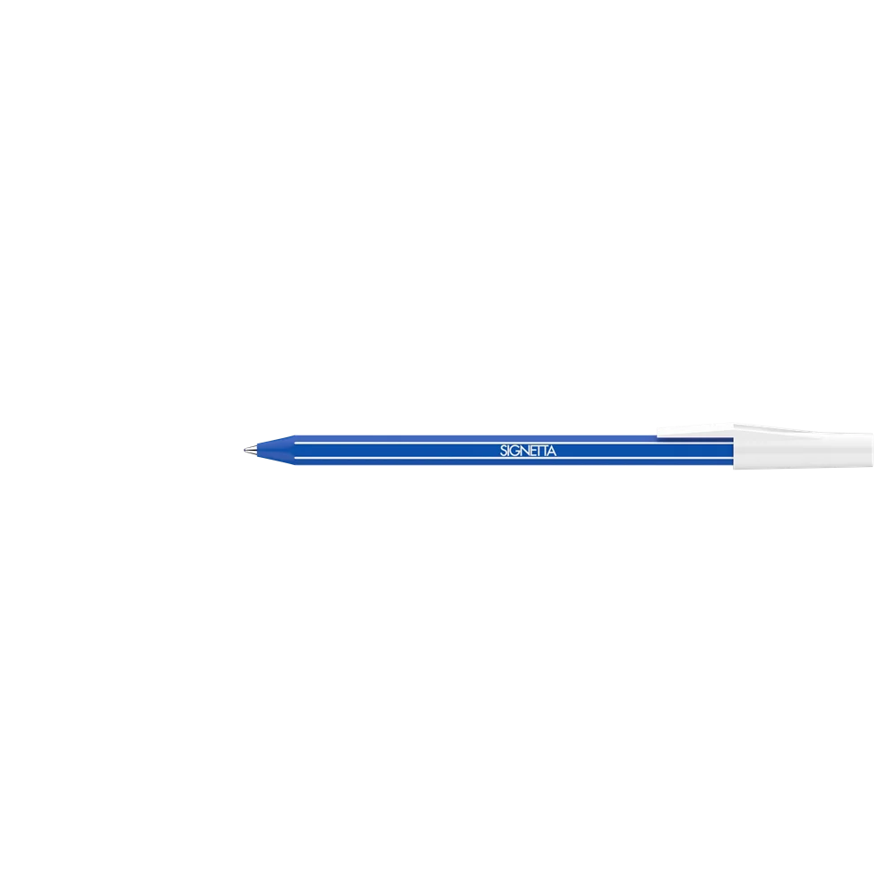 Golyóstoll 0,7mm, kupakos, Ico Signetta, írásszín kék - Image 2