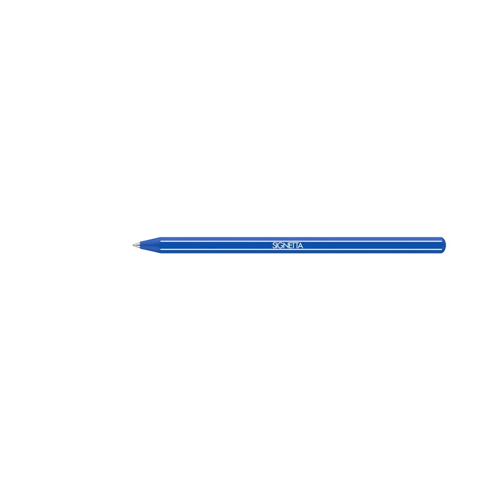 Golyóstoll 0,7mm, kupakos, Ico Signetta, írásszín kék - Image 3