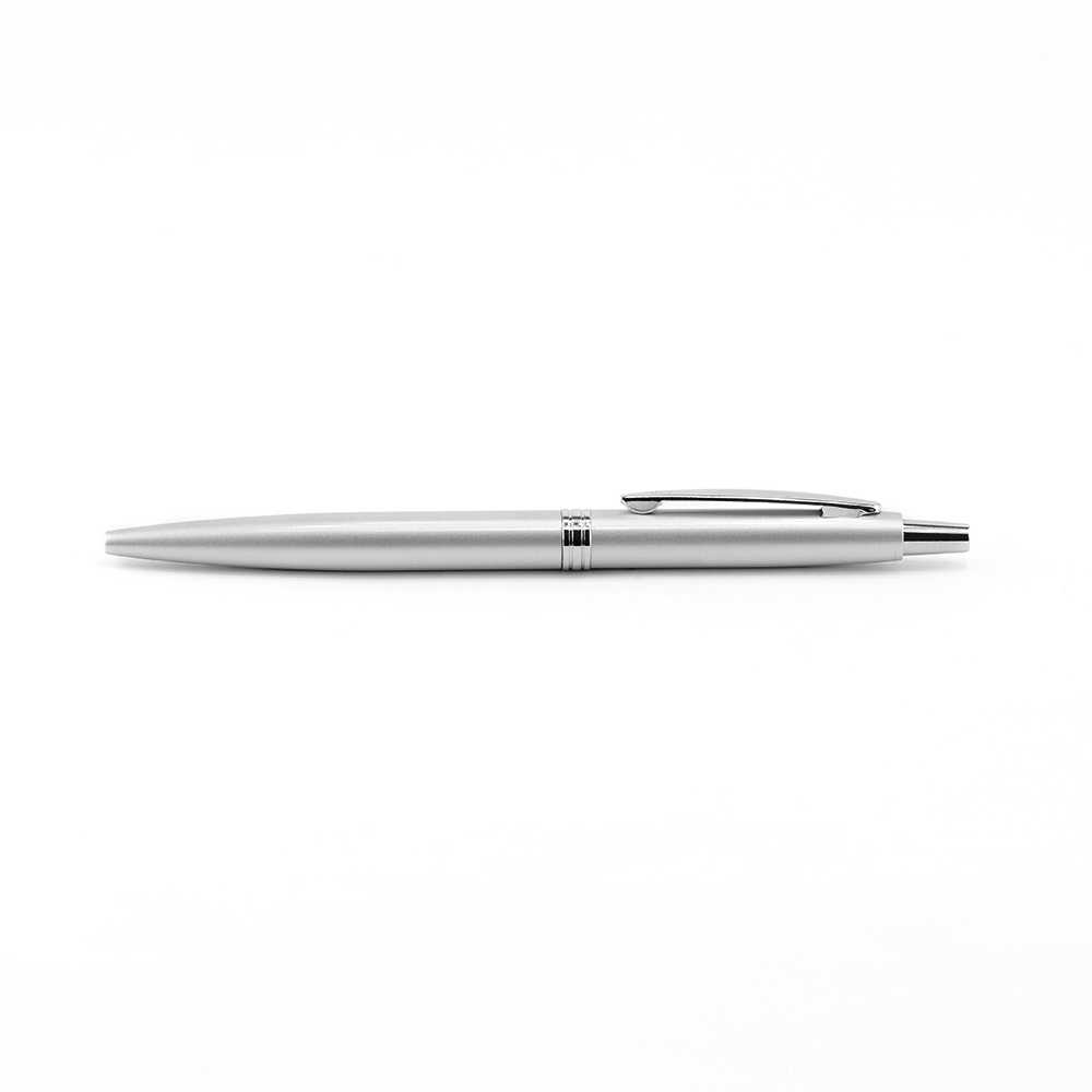 Golyóstoll 0,8mm, fém, rozsdamentes acél test, díszdobozban Bluering® Metal, írásszín kék - Image 3