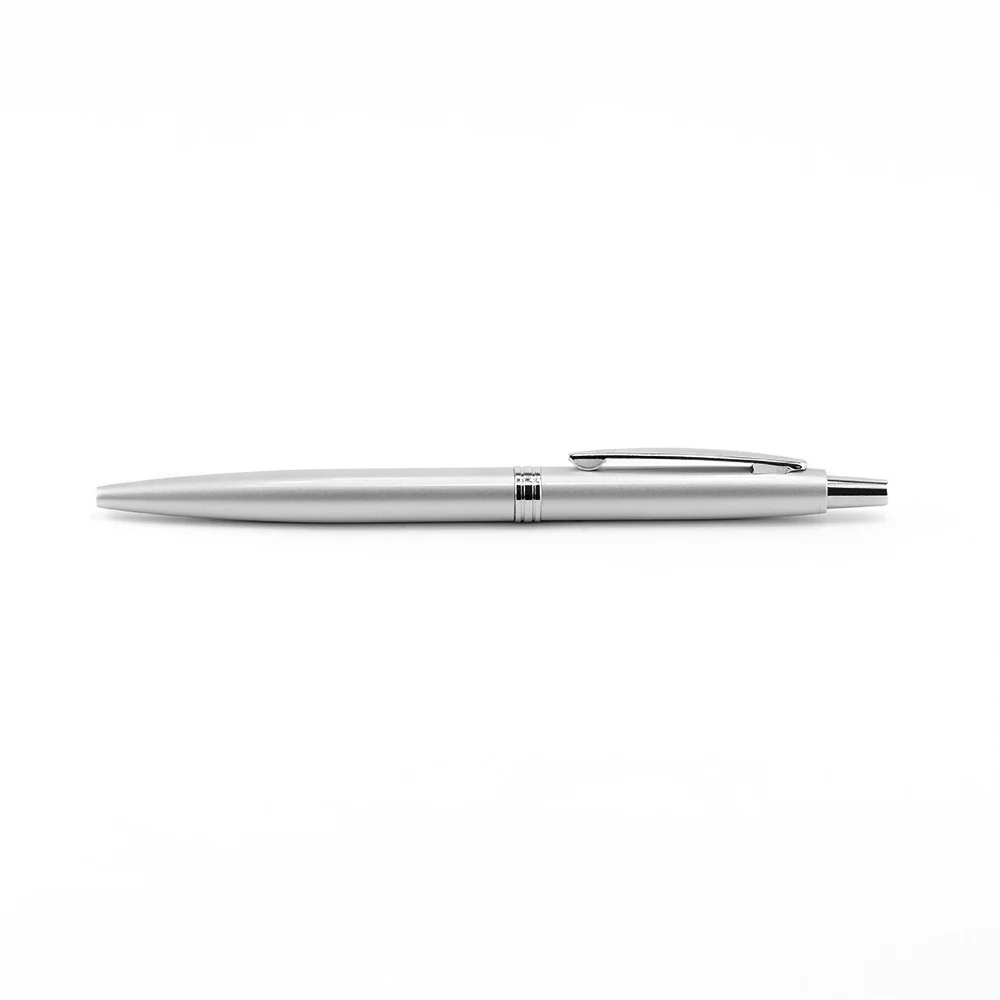 Golyóstoll 0,8mm, fém, rozsdamentes acél test, díszdobozban Bluering® Metal, írásszín kék - Image 3