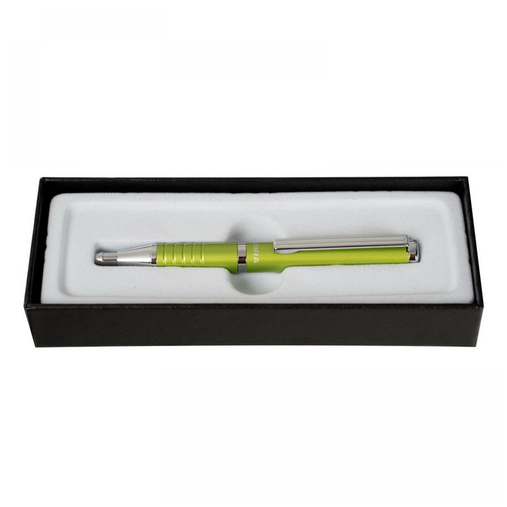 Golyóstoll metál teazöld test, Zebra SLF1, írásszín kék - Image 2